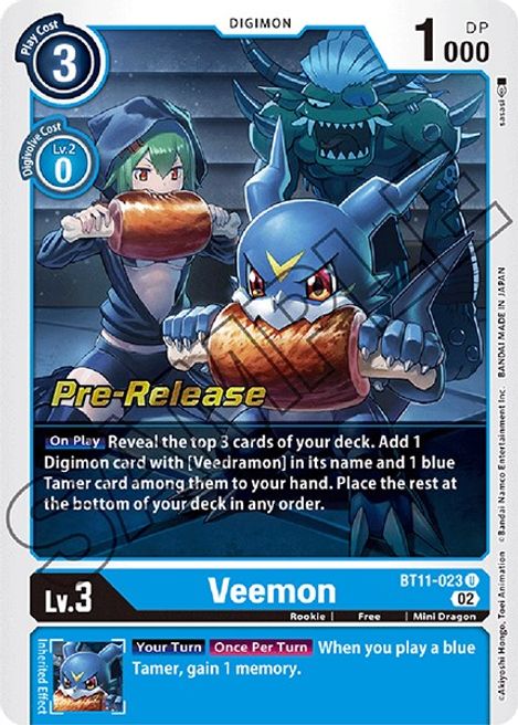 Veemon BT11-023 [ Inglese / Giapponese ]