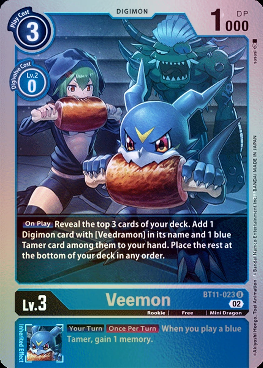 Veemon BT11-023 [ Inglese / Giapponese ]