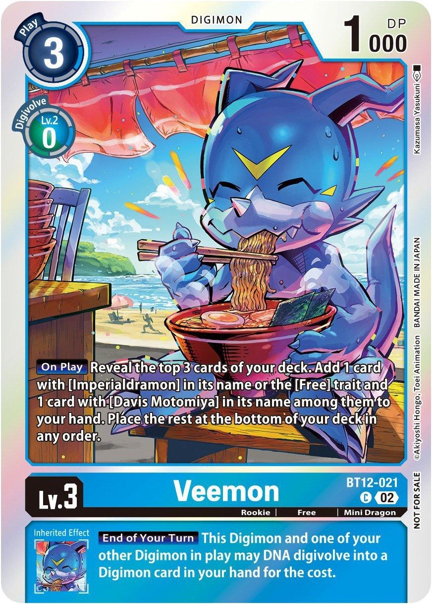 Veemon BT12-021 [ Inglese / Giapponese ]