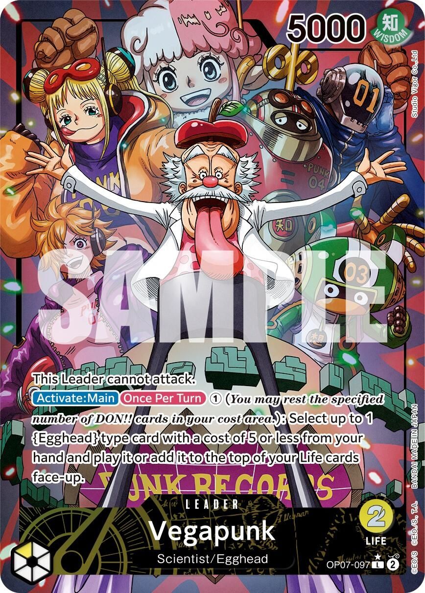 Vegapunk OP07-097 [ Inglese / Giapponese / Francese / Cinese Semplificato ]