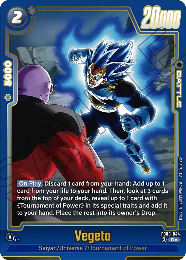 Vegeta FB09-044 [ Inglese / Giapponese ]