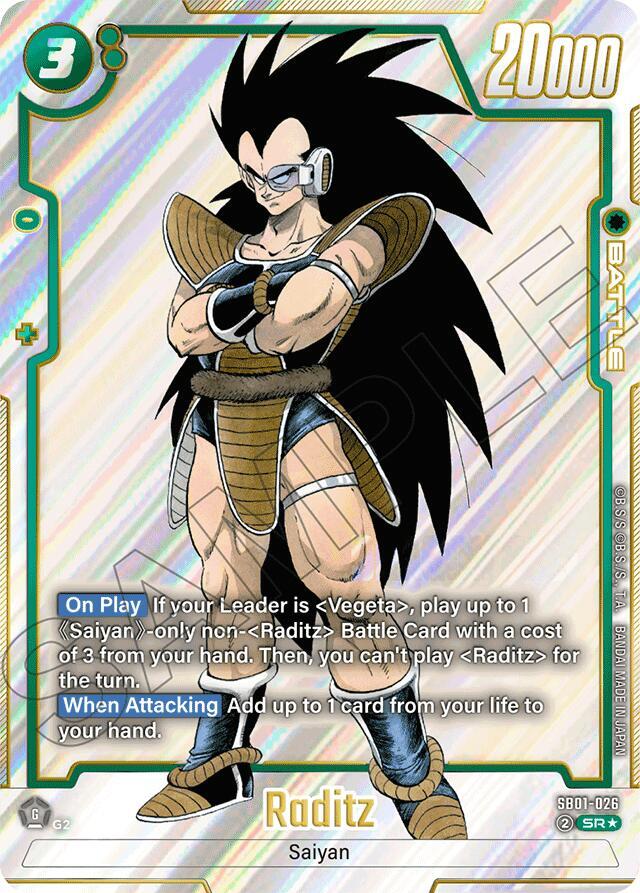 Raditz SB01-026 [ Inglese / Giapponese ]