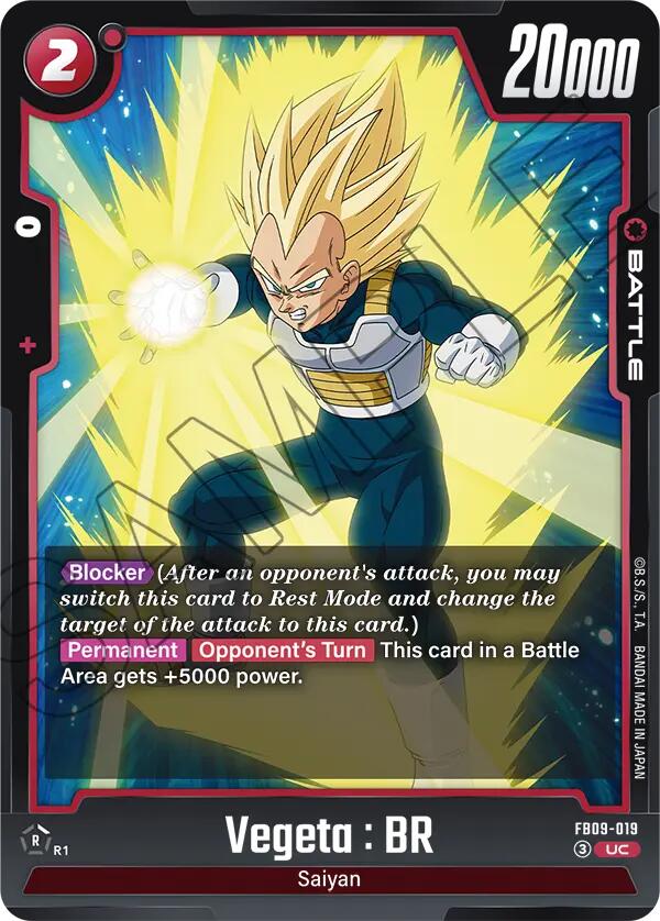 Vegeta : BR FB09-019 [ Inglese / Giapponese ]