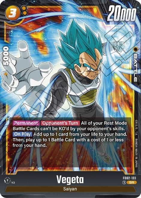 Vegeta FB02-133 [ Inglese / Giapponese ]