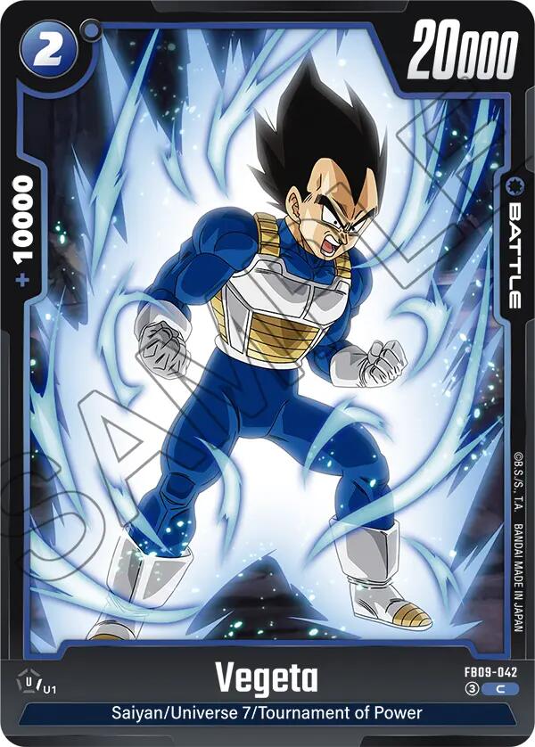 Vegeta FB09-042 [ Inglese / Giapponese ]