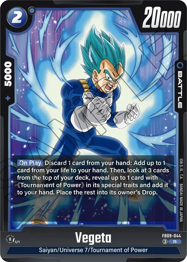 Vegeta FB09-044 [ Inglese / Giapponese ]