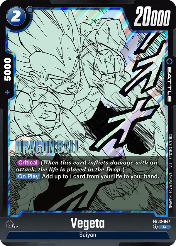 Vegeta FB03-047 [ Inglese / Giapponese ]