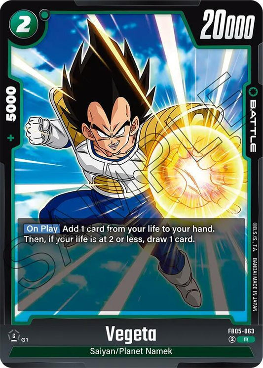 Vegeta FB05-063 [ Inglese / Giapponese ]