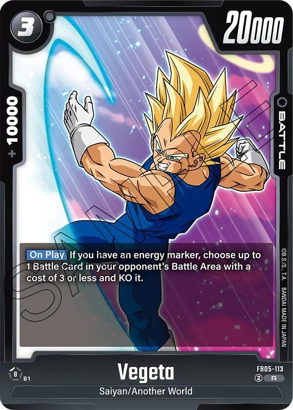 Vegeta FB05-113 [ Inglese / Giapponese ]