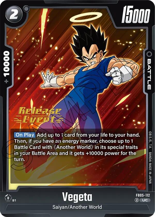 Vegeta FB05-112 [ Inglese / Giapponese ]