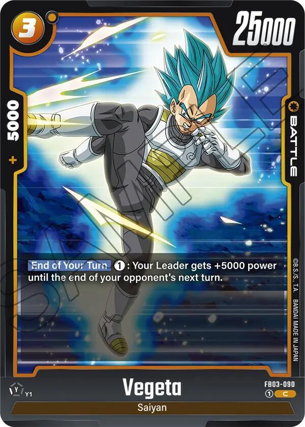Vegeta FB03-090 [ Inglese / Giapponese ]
