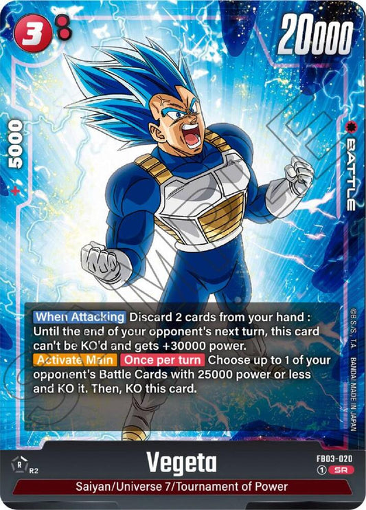 Vegeta FB03-020 [ Inglese / Giapponese ]