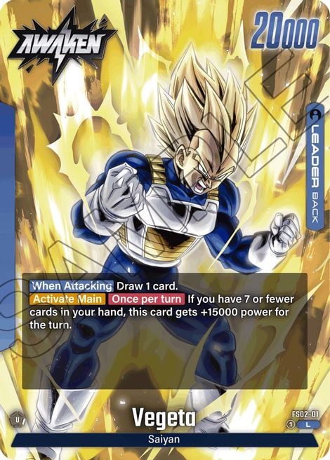 Vegeta FS02-01 [ Inglese / Giapponese ]