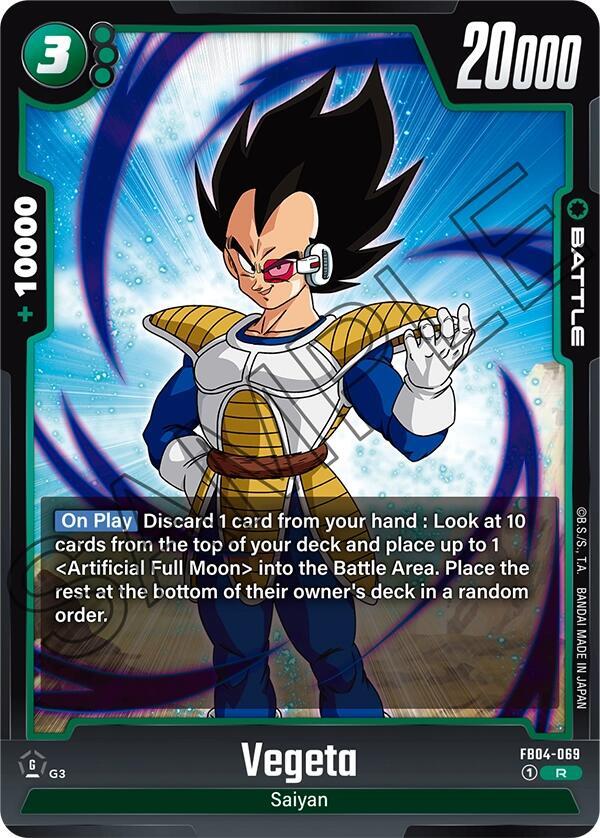 Vegeta FB04-069 [ Inglese / Giapponese ]