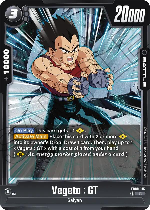 Vegeta : GT FB09-116 [ Inglese / Giapponese ]