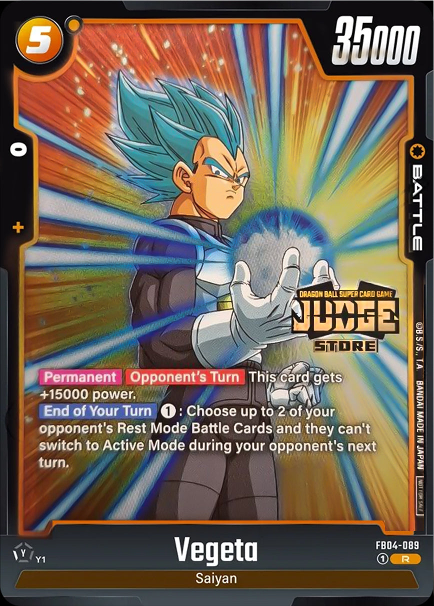 Vegeta FB04-089 [ Inglese / Giapponese ]