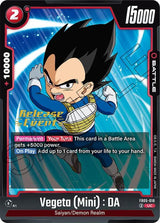 NM / Giapponese / Prereleasestamped - Vegeta Mini Da Fusion World New Adventu.