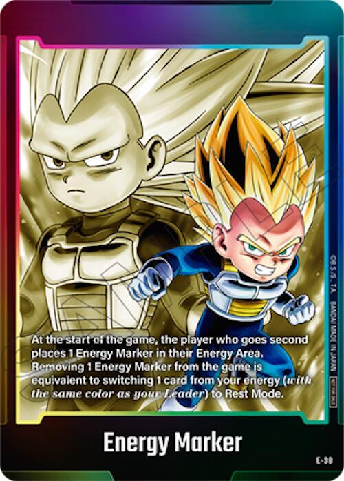 "Vegeta Mini" Energy Marker E-38 [ Inglese / Giapponese ]