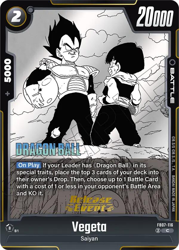 Vegeta FB07-116 [ Inglese / Giapponese ]