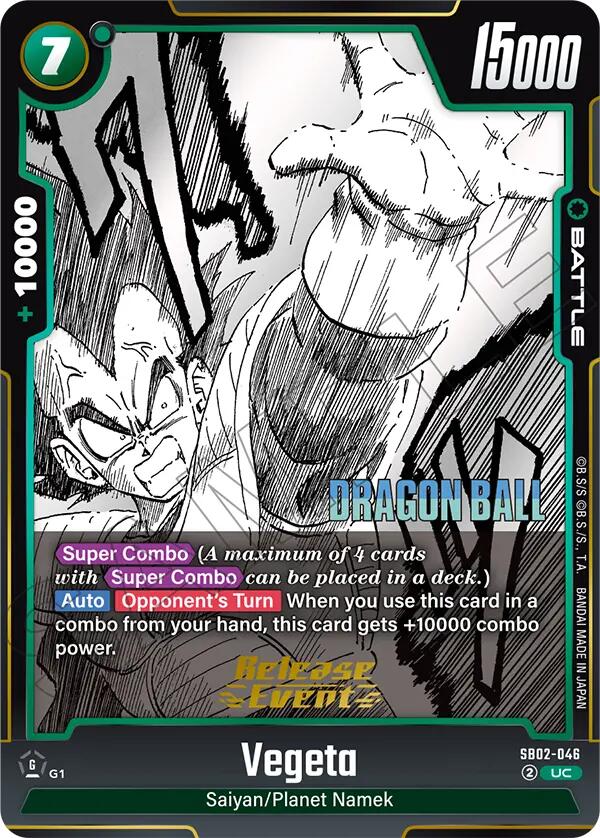 Vegeta SB02-046 [ Inglese / Giapponese ]