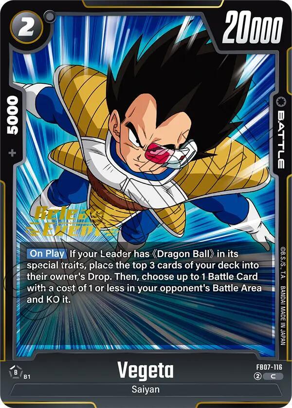 Vegeta FB07-116 [ Inglese / Giapponese ]