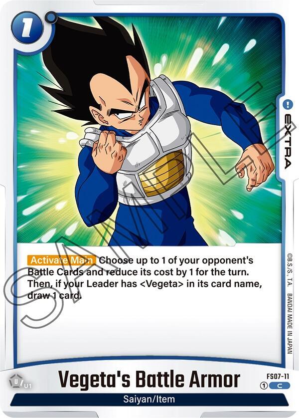 Vegeta's Battle Armor FS07-11 [ Inglese / Giapponese ]