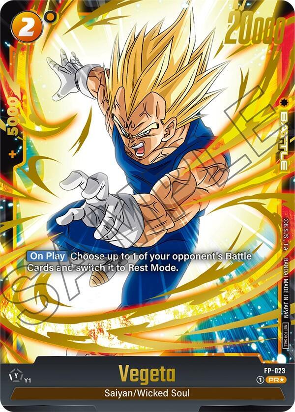 Vegeta FP-023 [ Inglese / Giapponese ]