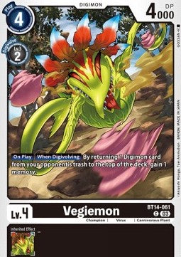 Vegiemon BT14-061 [ Inglese / Giapponese ]