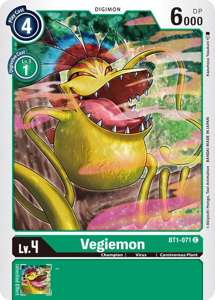 Vegiemon BT1-071 [ Inglese / Giapponese ]