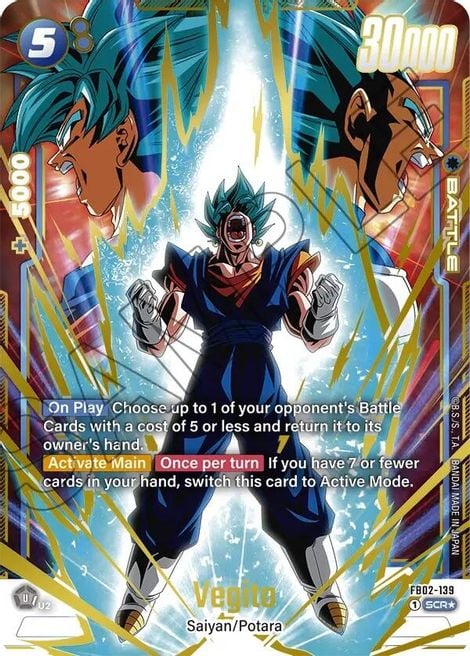 Vegito FB02-139 [ Inglese / Giapponese ]