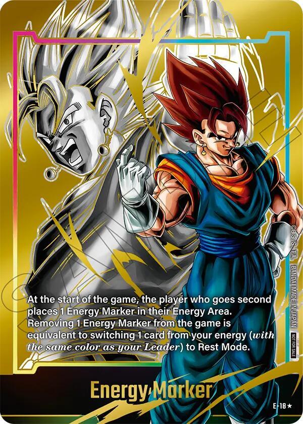 "Vegito" Energy Marker E-18 [ Inglese / Giapponese ]