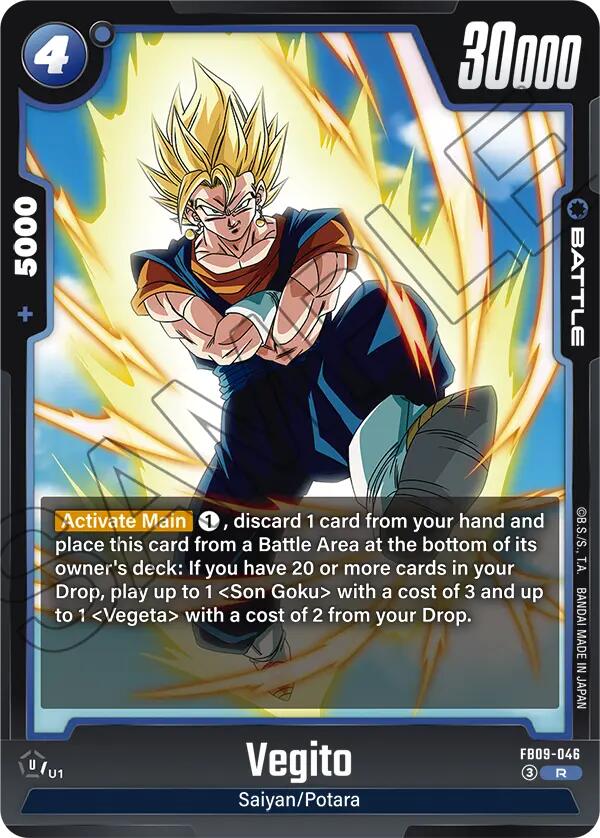 Vegito FB09-046 [ Inglese / Giapponese ]