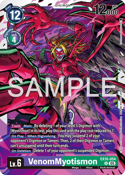 VenomMyotismon EX10-054 [ Inglese / Giapponese ]