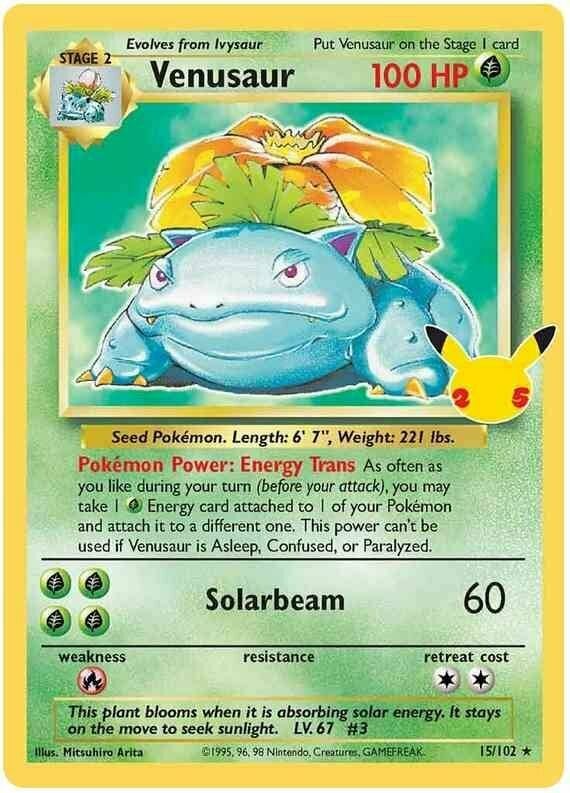 Venusaur - Gran Festa BS 015 [ Italiano / Inglese ]