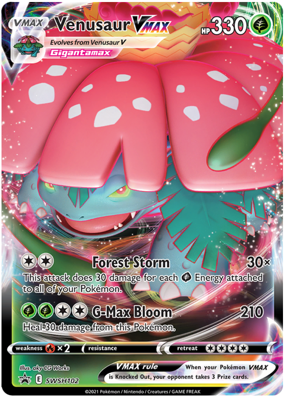 Venusaur VMAX - SPSC Promo 102 [ Italiano / Inglese ]