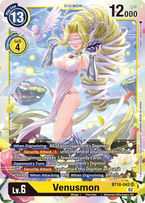 Venusmon BT10-042 [ Inglese / Giapponese ]