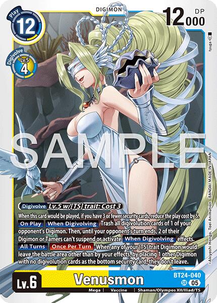 Venusmon BT24-040 [ Inglese / Giapponese ]