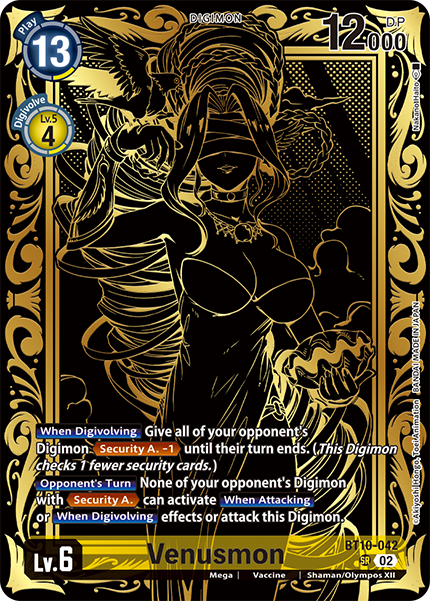 Venusmon BT10-042 [ Inglese / Giapponese ]