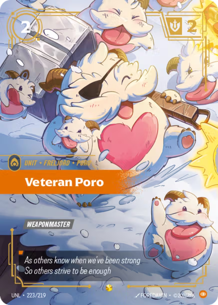 Veteran Poro (Common) [ Inglese / Cinese Semplificato ]