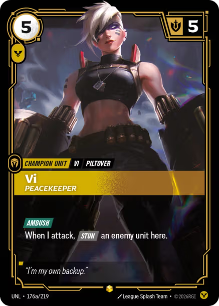 Vi - Peacekeeper (RARE) [ Inglese / Cinese Semplificato ]