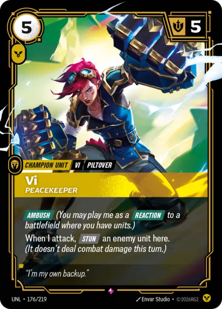 Vi - Peacekeeper (RARE) [ Inglese / Cinese Semplificato ]
