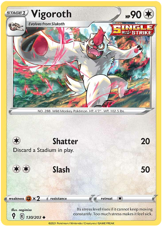 Vigoroth - Evoluzioni Eteree 130/203 [ Italiano / Inglese ]