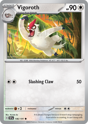 Vigoroth - Scintille Folgoranti 146/191 [ Italiano / Inglese ]