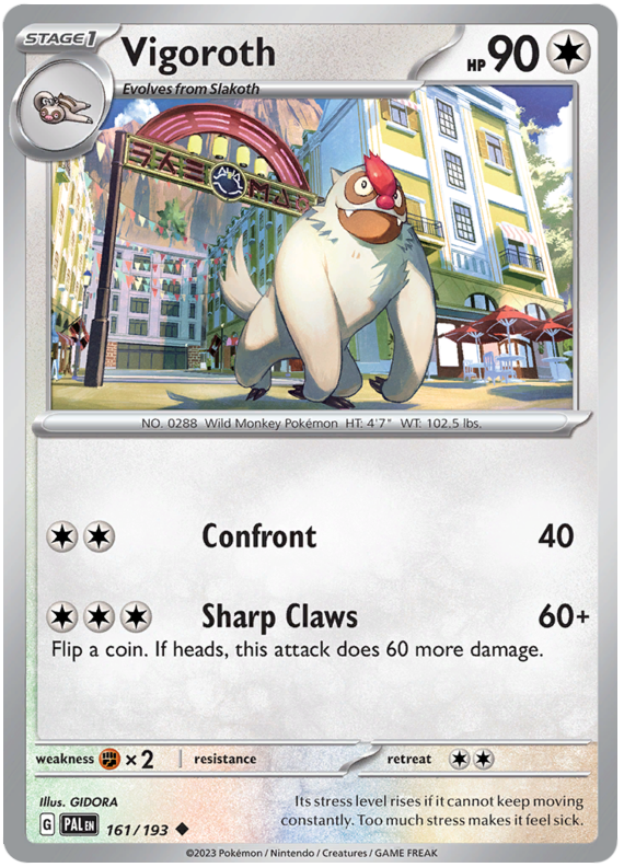 Vigoroth - Evoluzioni a Paldea 161/193 [ Italiano ]