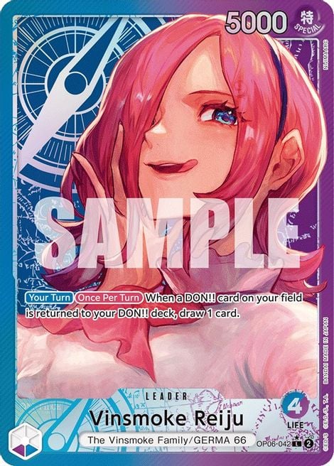 Vinsmoke Reiju OP06-042 [ Inglese / Giapponese / Francese / Cinese Semplificato ]
