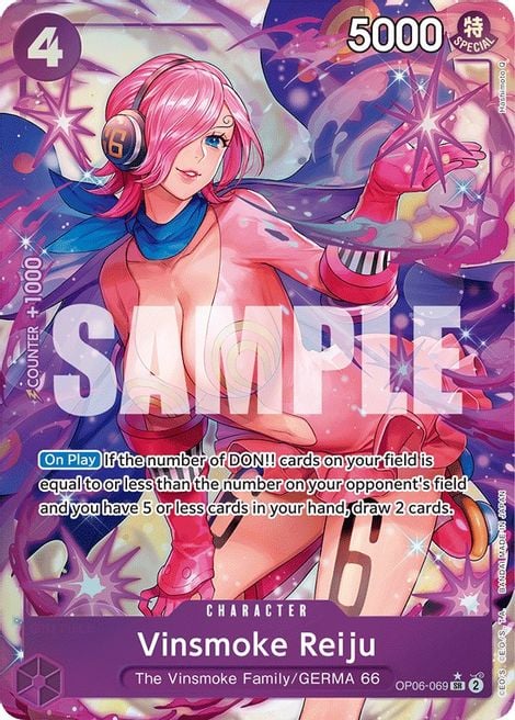 Vinsmoke Reiju OP06-069 [ Inglese / Giapponese / Francese / Cinese Semplificato ]