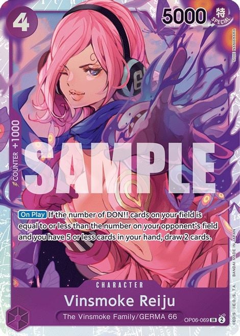 Vinsmoke Reiju OP06-069 [ Inglese / Giapponese / Francese / Cinese Semplificato ]