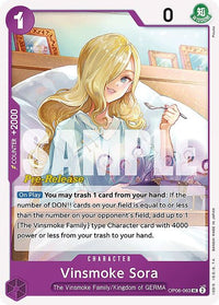 UNCOMMON - (Pre-Release Stamp) - OP-06: Wings of the Captai.