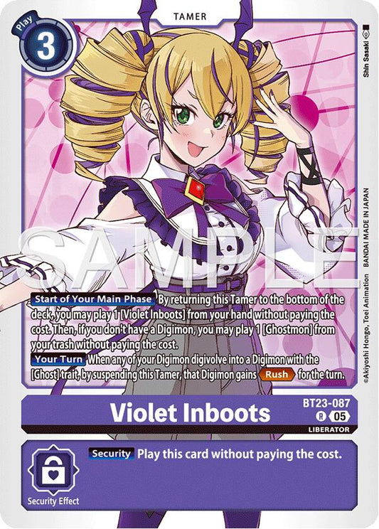 Violet Inboots BT23-087 [ Inglese / Giapponese ]