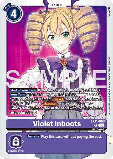 Violet Inboots EX11-068 [ Inglese / Giapponese ]